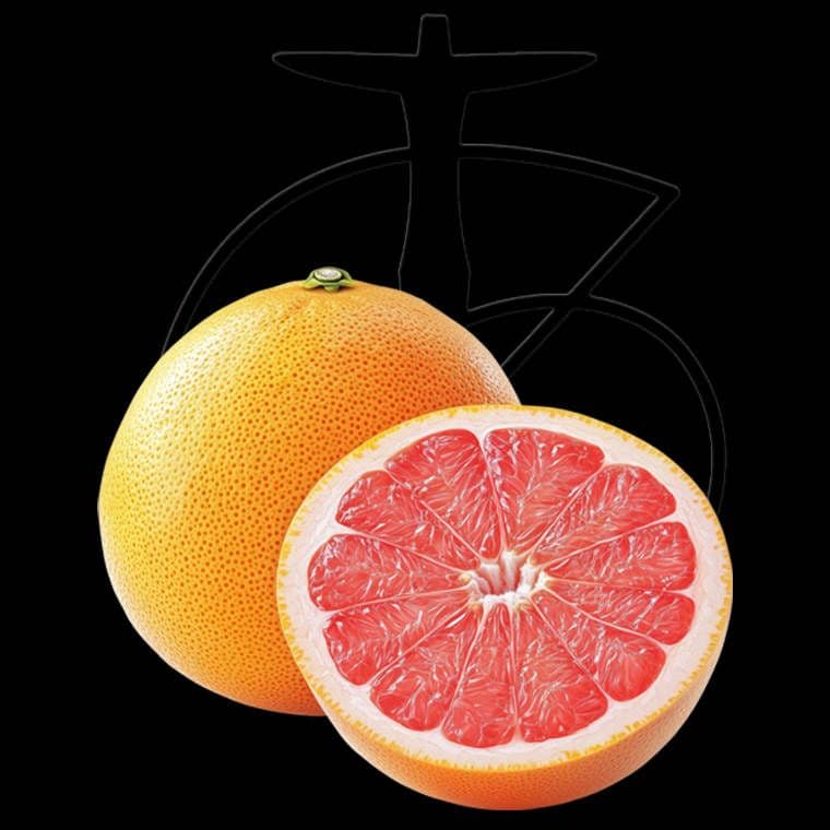 Кальян на грейпфруте