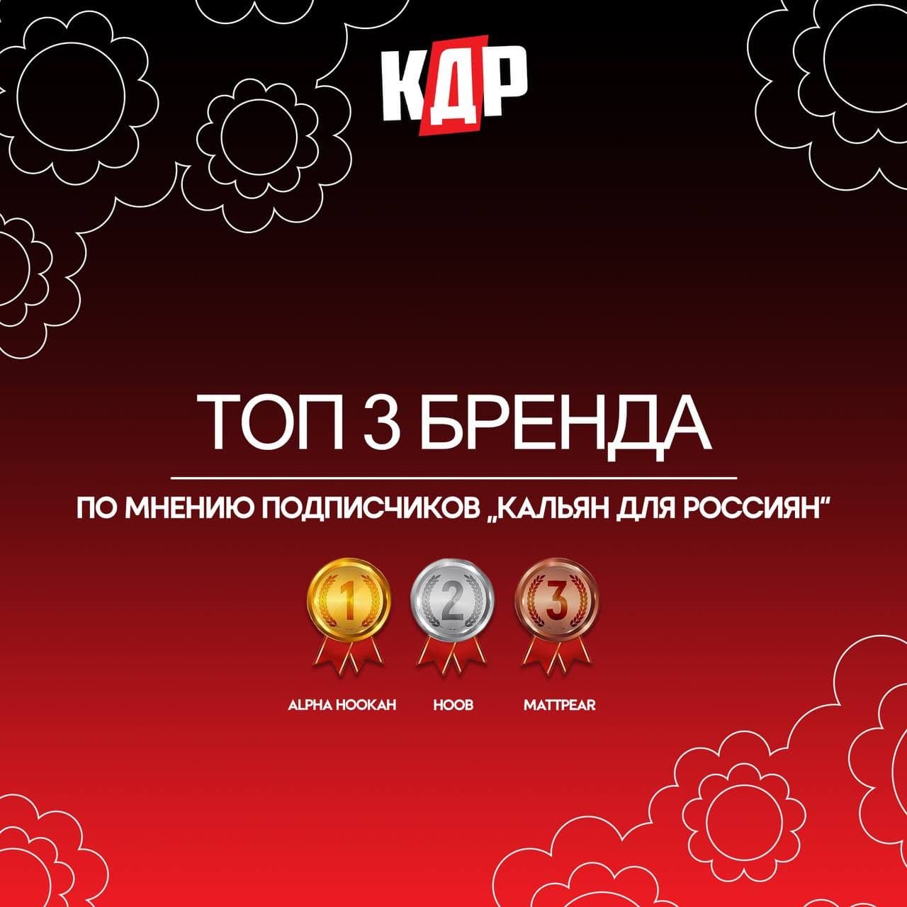 Мы недавно провели опрос: «Какой бренд кальяна должен стоять в каждой кальянной?».