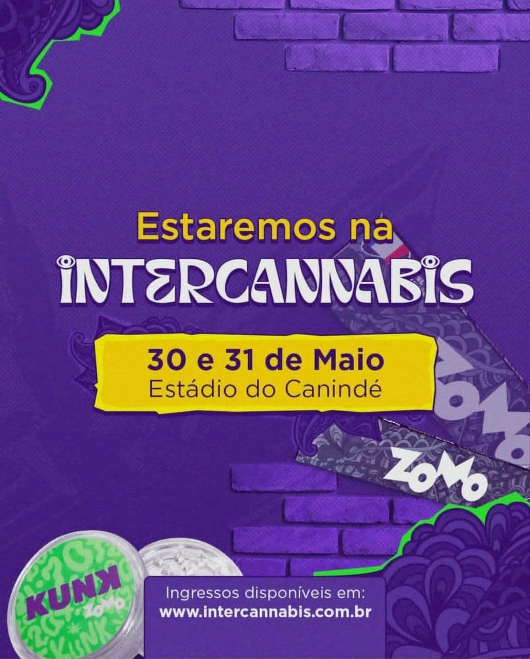 ZOM0 ПРИМЕТ УЧАСТИЕ В БРАЗИЛЬСКОЙ🇧🇷 ВЫСТАВКЕ INTERCANNABIS 2025
