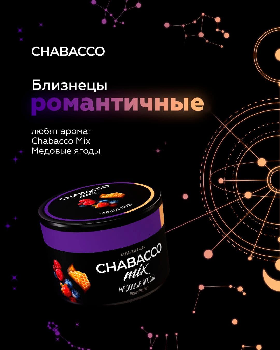 Встречай новый выпуск астрологической рубрики Chabacco 🌠