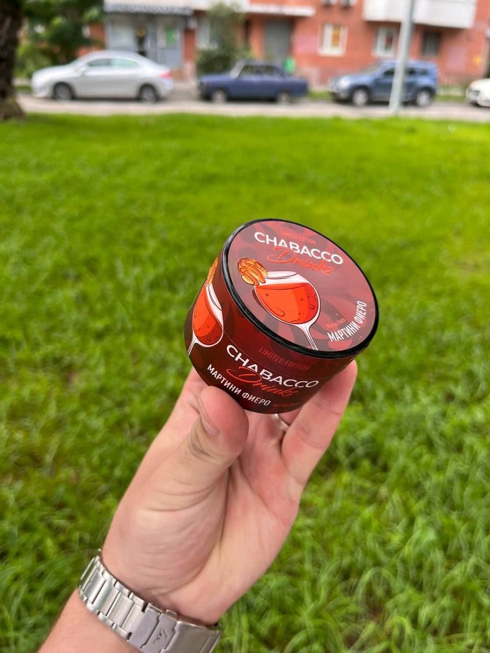 Chabacco выпустили аромат МАРТИНИ ФИЕРО!