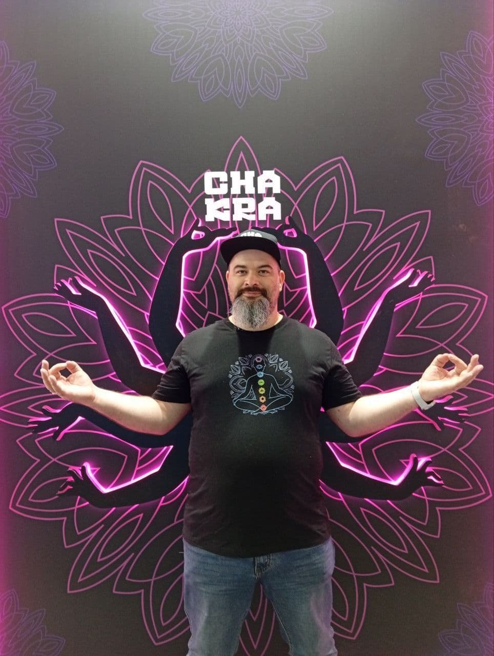 В таком виде на стенде CHAKRA❤️ сможет сфотографироваться каждый желающий.