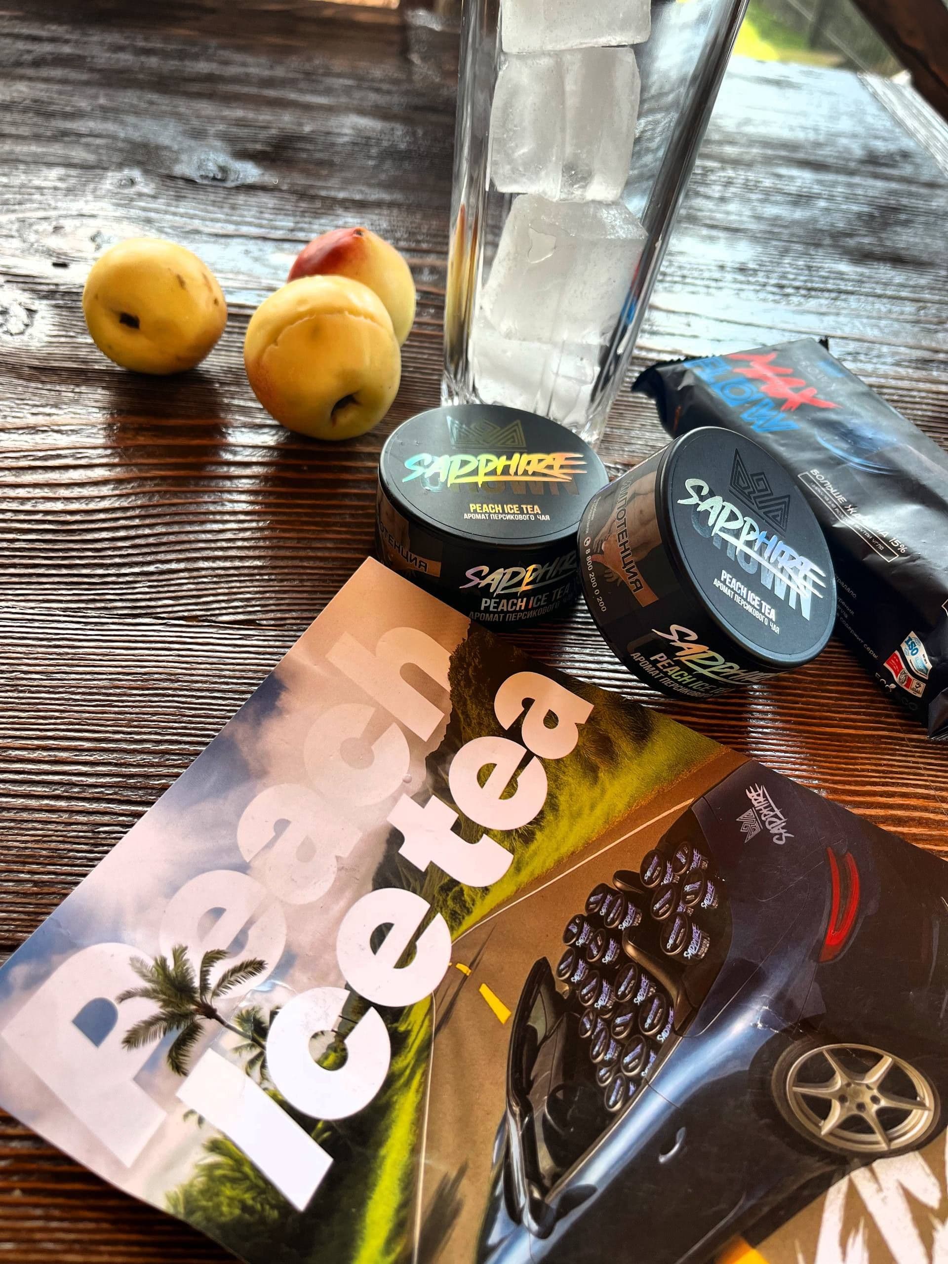 💬Важный обзор на Peach Ice Tea от Sapphire Crown.