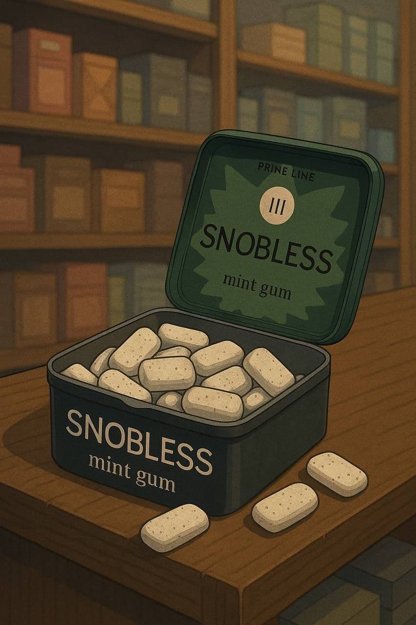 💬Важный обзор на Mint Gum(Мятная жвачка) от Snobless в линейке Prime line.