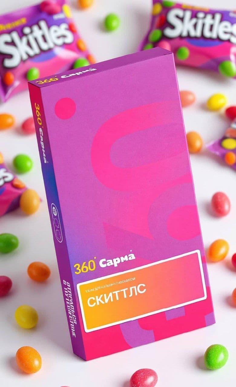 💬Важный обзор на Скиттлс от Сарма в 360 легкая.