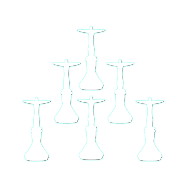 6 кальянов и более